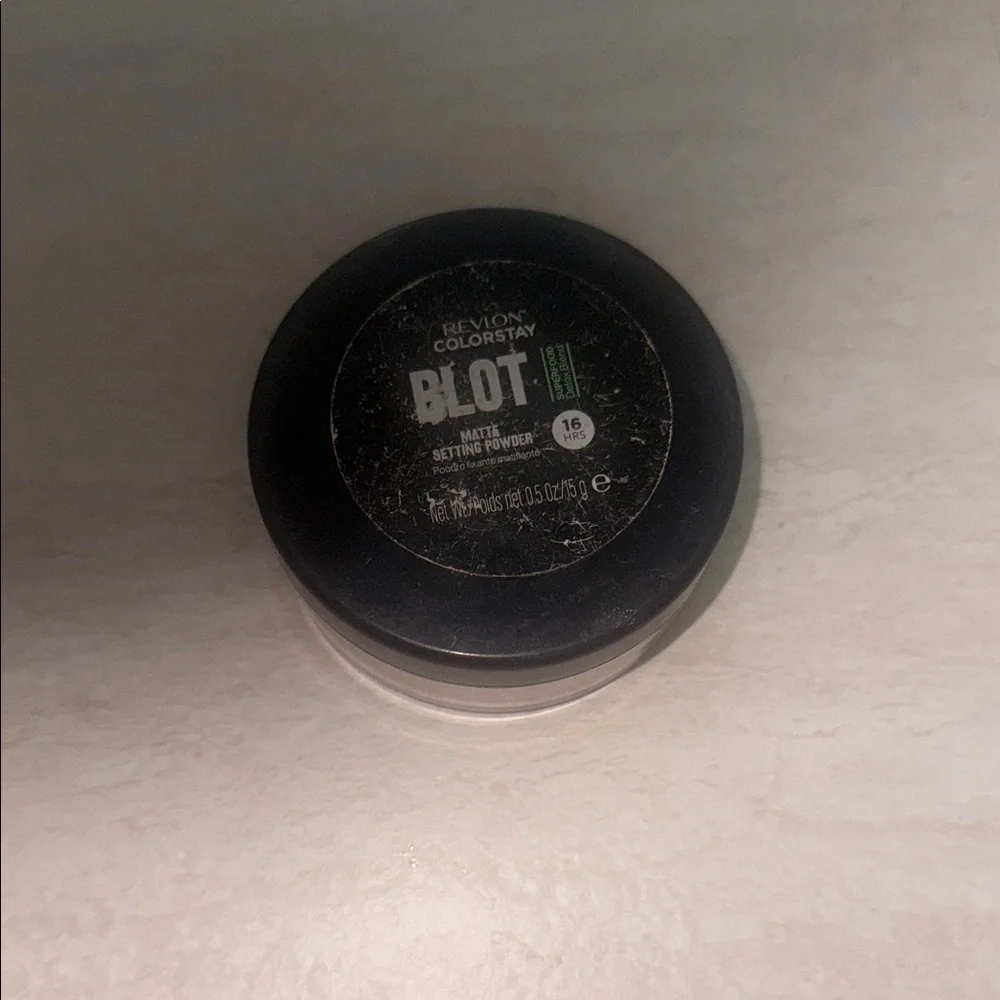 Revlon Black Matte Setting Powder